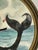 2020s Whale & Sailing Ship Maritime Folk Art — 13” Hand-Textured Fine Art Print For Sale - Image 5 of 9