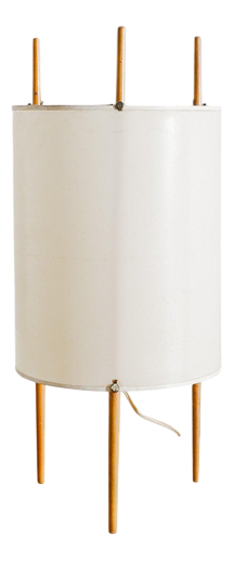 Early Mid-Century Cylinder No 9 Table Desk Lamp by Isamu Noguchi for Knoll USA, 1940s