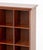 Modern Modern Cherry Finish Pigeon Hole Bookcases, Pair For Sale - Image 3 of 7