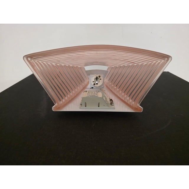 Pergamo 30 wall light by Angelo Mangiarotti for Artemide Wall lamp with frosted glass diffuser and lacquered metal...