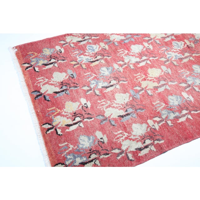 Textile Vintage Anatolian Tribal Rug – Red Ground With Symbolic Motifs For Sale - Image 7 of 15