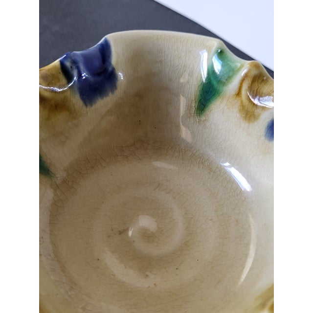 1960s MCM Studio Pottery Ceramic Ashtray Catchall For Sale - Image 4 of 10