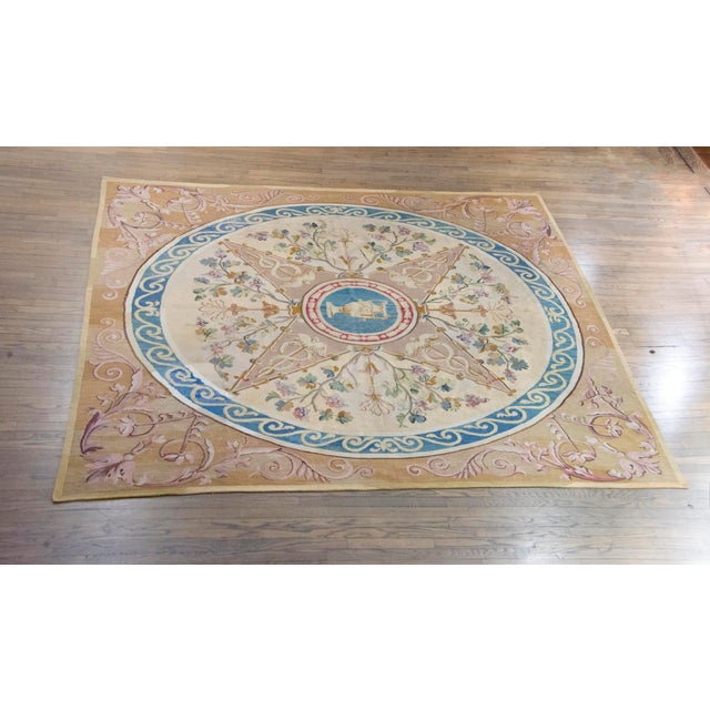 Early 20th Century Aubusson Rug For Sale - Image 13 of 13