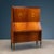 Vintage Drop-Leaf Cabinet in Exotic Wood and Brass, 1950s For Sale - Image 12 of 12