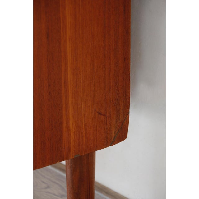 Vintage Scandinavian Teak Secretary, Denmark, 1960s For Sale - Image 9 of 18