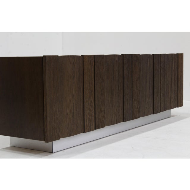 1970s Vintage Brutalist Sideboard, 1970s For Sale - Image 5 of 9