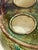 Antique English Majolica Egg Cup Caddy Cruet Set - 5 pcs For Sale - Image 11 of 12