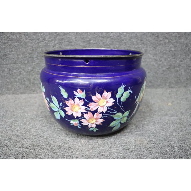 Otto Wicke Leading Pharmacists Enamel Jardiniere For Sale In Philadelphia - Image 6 of 7