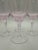 Set of 4 Sasaki Coronation Pink Crystal Water Goblets, 1990s For Sale In New York - Image 6 of 8