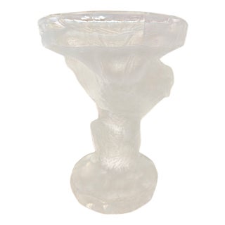 Crystal Cup in Bavarian Crystal, Czechoslovakia, 1920s For Sale