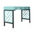 Chippendale Writing Desk - Turquoise For Sale - Image 9 of 9