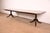 Baker Furniture Georgian Banded Mahogany Double Pedestal Extension Dining Table, Circa 1980s For Sale - Image 13 of 13