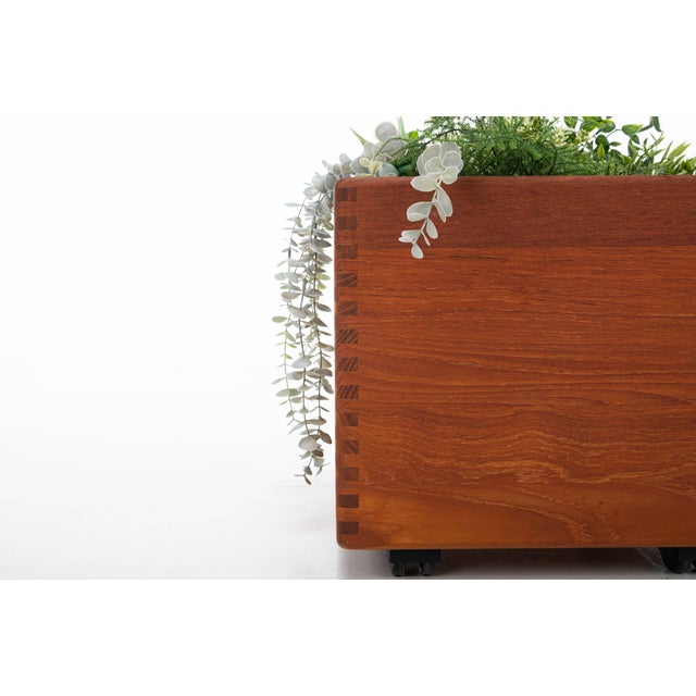 Danish Teak Planter, 1960s For Sale - Image 6 of 7