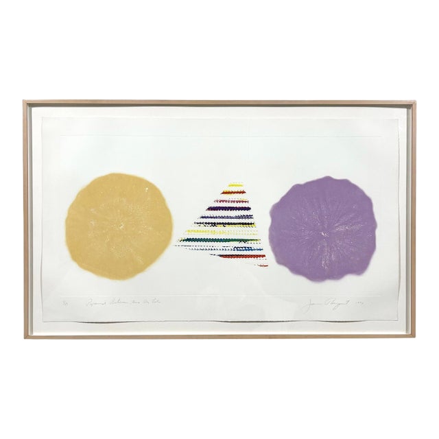 1970s Abstract "Pyramid Between Two Dry Lakes" Print by James Rosenquist For Sale