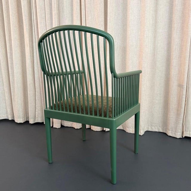 Wood Mid-Century Modern Spindle "Andover" Armchair by Davis Allen For Sale - Image 7 of 9