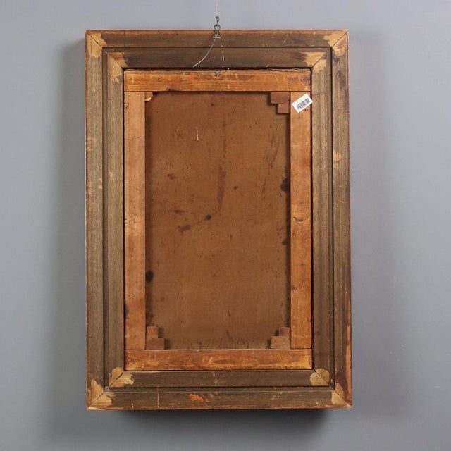 Interior of a Church, Oil on Canvas For Sale - Image 11 of 12