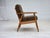 Wood Danish Armchair in Beech Wood and Furniture Wool Fabric, 1970s For Sale - Image 7 of 18
