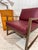 Lounge Chair in Dark Red Leather by Andy Thornton, England, 1980s For Sale - Image 6 of 13