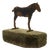Victorian Cast Iron Horse Boot Scraper on Original Yorkshire Stone Base, 1890 For Sale