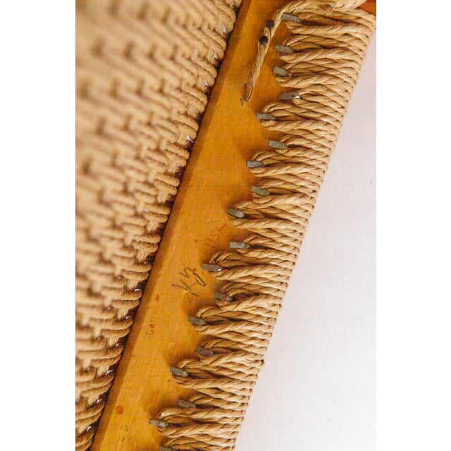 Mid-Century Danish Model 404 Teak Dining Chair by Niels Otto (N. O.) Møller for J.L. Møllers, 1970 For Sale - Image 9 of 10