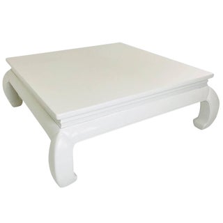 Lacquered Ming Style Coffee Table For Sale