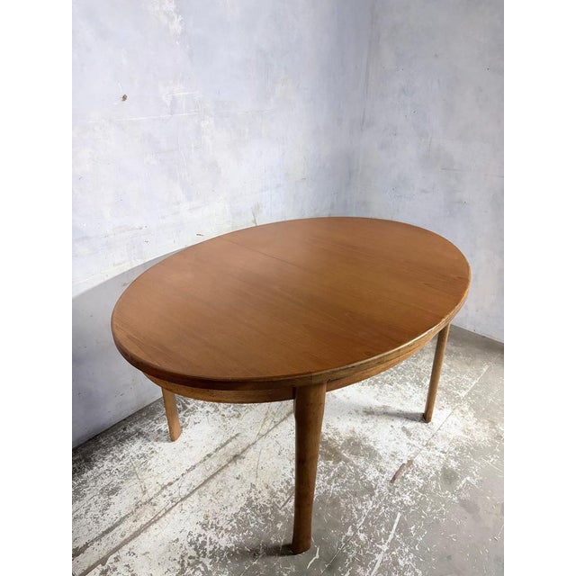 1960s Vintage Oval Extending Dining Table by Sutcliffe of Todmorden For Sale - Image 5 of 10