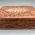Vintage Indian Sheesham Wood Hand Carved Floral Bone Inlay Jewelry Keepsake Box 1970s For Sale - Image 10 of 10