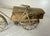 Handmade Antique Brass Bicycle Bike W/ Moving Parts & Side Car Trinket Box Jar For Sale In New York - Image 6 of 13