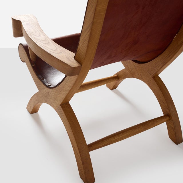 1940s 1940s Butaque Arm Chairs Attributed to Clara Porset - A Pair For Sale - Image 5 of 14