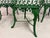 Vintage Garden Table with Chairs in Oak by De Puydt, Belgium, 1950s, Set of 5 For Sale - Image 16 of 18