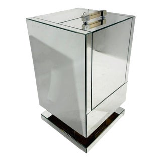 Art Deco Mirrored Cocktail Cabinet Bar, 1930 For Sale