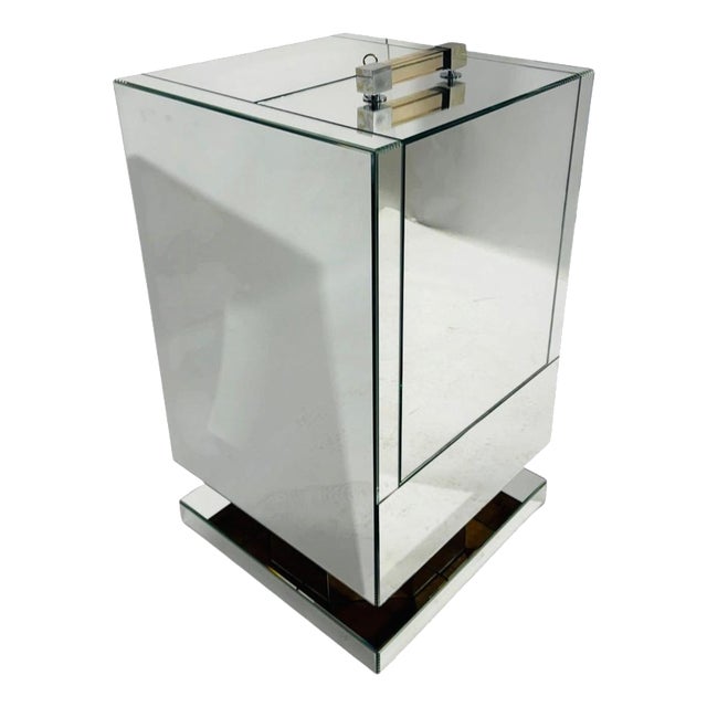 Art Deco Mirrored Cocktail Cabinet Bar, 1930 For Sale