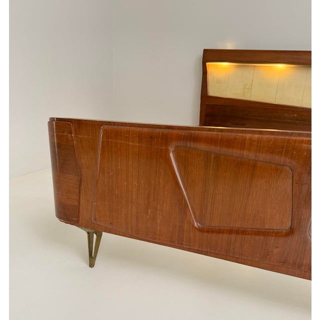 1950s Double Bed by Vittorio Dassi, 1950s For Sale - Image 5 of 9