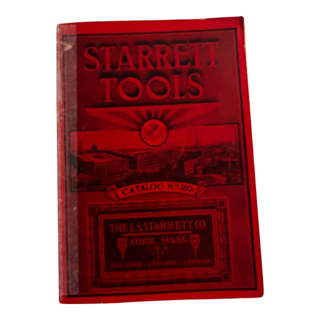 1915 Starrett Tools Book For Sale