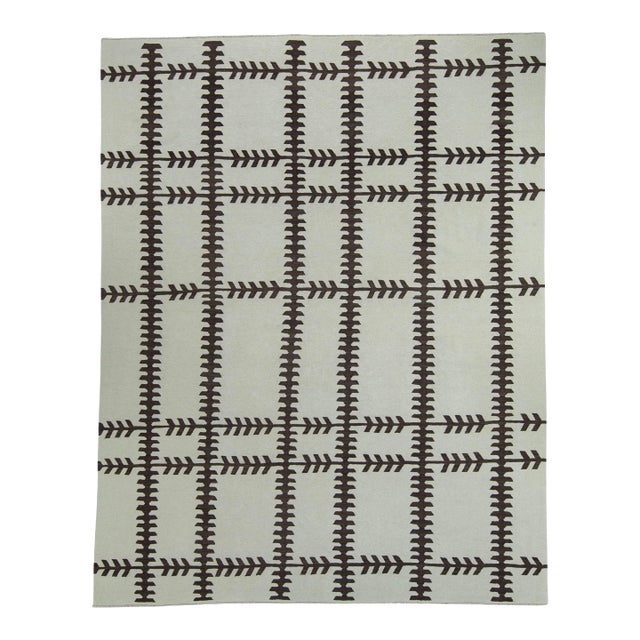 Turkish Kilim Oriental Handmade Flatweave 8'3" x 10'6" #18146 For Sale