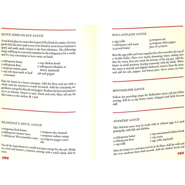 White "The Somerset Club Cook Book" 1963 For Sale - Image 8 of 12