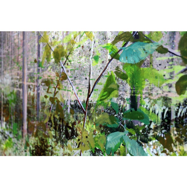 Janis Zingitis, On the Forest Trail, 2023, Acrylic on Canvas For Sale - Image 9 of 10