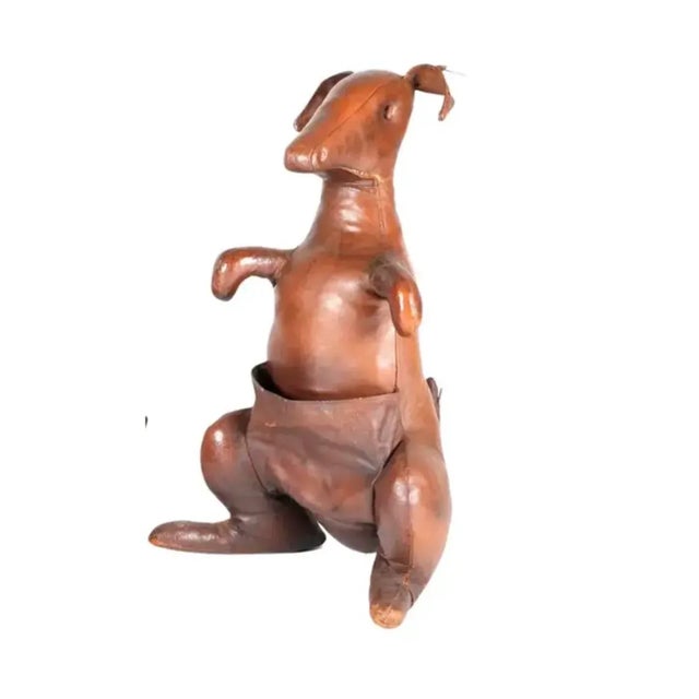 Animal Skin Omersa for Abercrombie Fitch Leather Kangaroo For Sale - Image 7 of 7