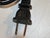 Vintage Chinoiserie Hand Painted Porcelain Table Lamp For Sale - Image 9 of 9