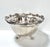 Vintage Silverplate Footed Centerpiece Bowl With Scalloped Floral Rim For Sale - Image 4 of 11