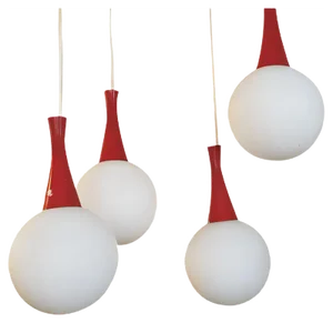 Cascade Space Age Ceiling Light by Richard Essig