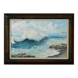 Mid Century Laguna Beach, California Seascape -- "Wind and Wave” by Mildred Ruth Finch Brown