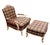 Experience timeless comfort with the Highland House French Country Bergère Chair and Ottoman Set. Indulge in a perfect...