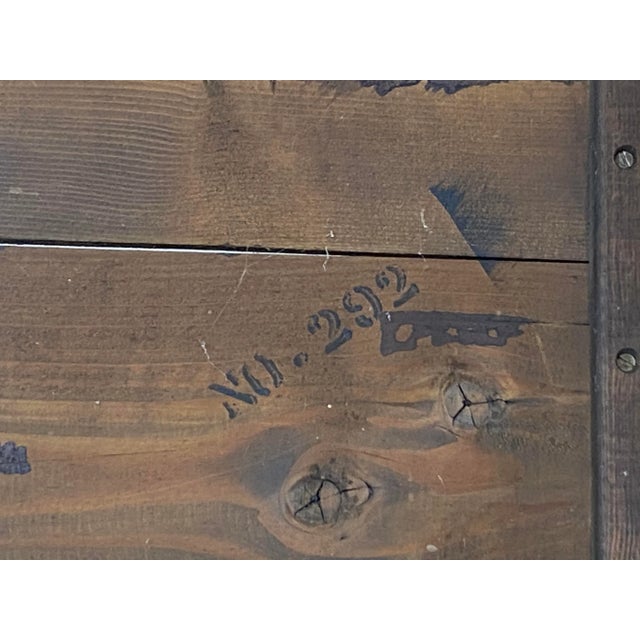 Wood Mission Oak Arts & Crafts Tile Top Side Table C.1920 For Sale - Image 7 of 8