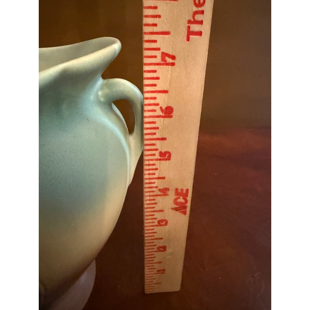 Hull Art Pottery Calla Lily Vase #530/33 - 7 Double Handle Pillow Vase ca.1938 For Sale - Image 13 of 13