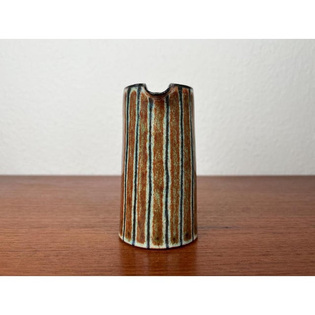 Mid-Century Modern German Studio Pottery Small Jug and Bowl by Monika Maetzel, 1960s, Set of 2 For Sale - Image 5 of 18