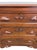 Wood 1970s French Provincial Style Three-Drawer Chest With Carved Leaf Motifs and Dovetail Joinery For Sale - Image 7 of 9