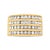 A perfect addition to your everlasting jewelry collection, this 4 row band is crafted in genuine .925 sterling silver and...