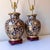 Late 20th Century Cobalt Gold Filigree Porcelain Table Lamps For Sale - Image 5 of 7