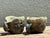 Vintage Slab Built Studio Pottery Cups - A Pair For Sale - Image 4 of 12